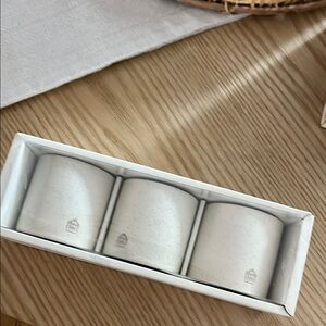 Magnolia White Candle Holders Modern Accents